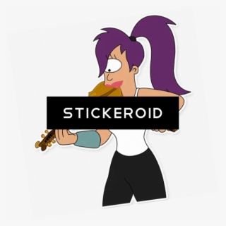 Скрипачка Futurama Leela Футурама - Duke Nukem Forever Box Art #6152803