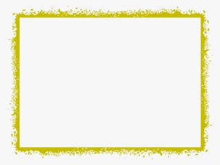 Mustard Full Sheet Grunge Border - Blue Border Frame Png #6153767