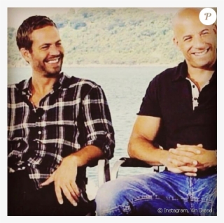 Vin Diesel Rend Hommage À Paul Walker Dans Un Post - Paul Walker With Vin Diesel #6156818