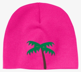 Palm Tree Emoji Cp91 100% Acrylic Beanie #6156822