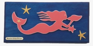 Wooden Wall Sign With Mermaid - Mermaid #6157695