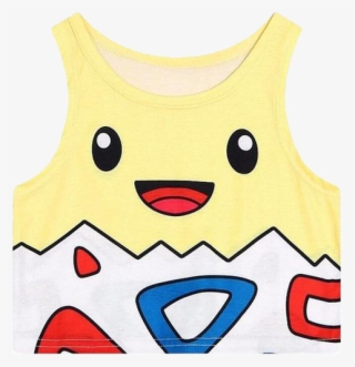 Women's Togepi Crop Top - Pokemon Tank Top #6158409