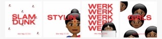 She-moji Girl Power Phrases - Girl #6160825
