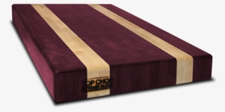 Purple Heart With Maple Blonde Streaks End Grain Butcher #6163802