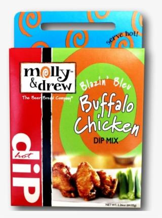 Blazin' Bleu Buffalo Chicken Dip Mix Hot Wings Drenched - Molly & Drew Blazin’ Bleu Buffalo Chicken Hot Dip #6164307