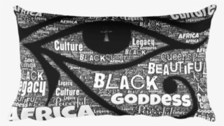 Chocolate Ancestor, Llc- Worded Eye Of Horus Rectangular - Cushion #6165130