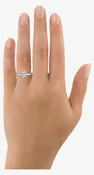 How To Pick The Perfect Diamond Shane - Ring On Finger Png #6166341