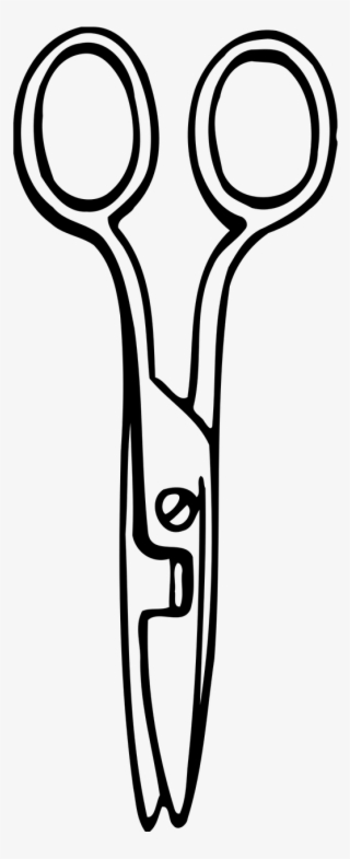Vector Graphics, - Scissors Clipart Black And White Png #6169805