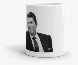 President Ronald Reagan Flipping The Bird Mug #6170316