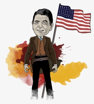 A Million Degrees Of Separation O Production Company - Ronald Reagan Transparent #6170438