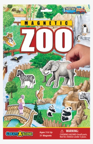 Clip Art Create A Scene™ Magnetic Zoo™ With Transparent - Create A Scene Magnetic #6172332