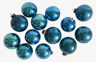 Blue Holiday Ornaments Png Svg Transparent Library - Portable Network Graphics #6172947