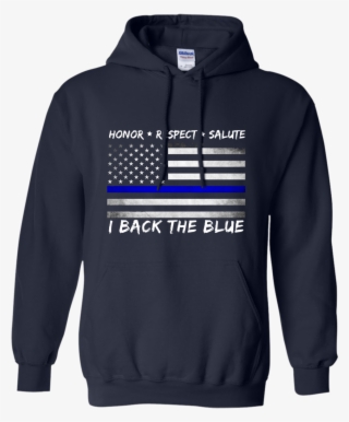 Back The Blue -thin Blue Line Hoodie For Men And Women - Tap Dancer Sweatshirt #6173018