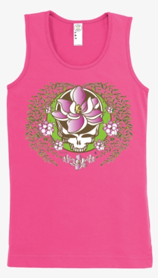 A White And Green Stealie With A Pink Sugar Magnolia - Grateful Dead #6173700
