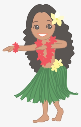 Hula Dance Hawaii Drawing Ukulele - Hula Dancer Clip Art #6174215