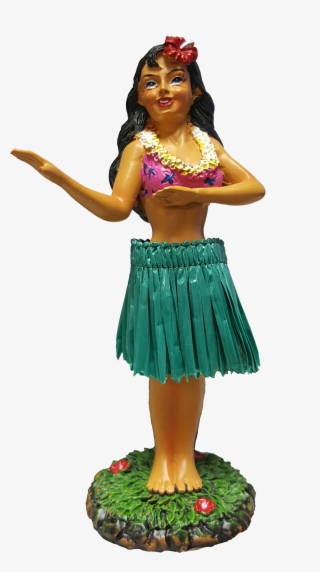 Hula Girl Dashboard Clipart #6174275