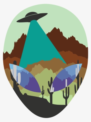 Alien Head Desert Copy - Extraterrestrial Life #6174566