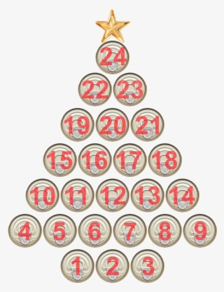 Can Christmas Tree Star - Advent Calendar #6175791