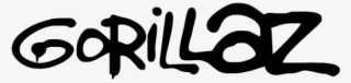 Pegatina Gorillaz Logo Letras Coche Moto - Gorillaz Logo Transparent #6175856