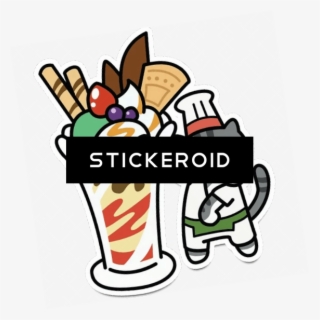 Стикер Neko Atsume - Duke Nukem Forever Box Art #6176625