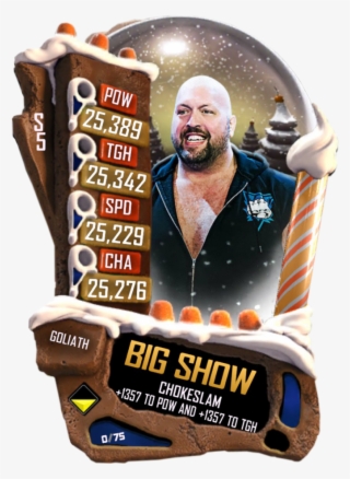 Bigshow S5 20 Goliath Christmas - Poster #6177066