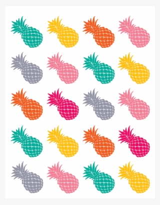 Tcr2158 Tropical Punch Pineapples Stickers Image #6177153