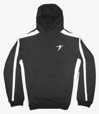 Our Striped Pullover Hoodie In Our Black/white Version - Sweatshirt #6177577