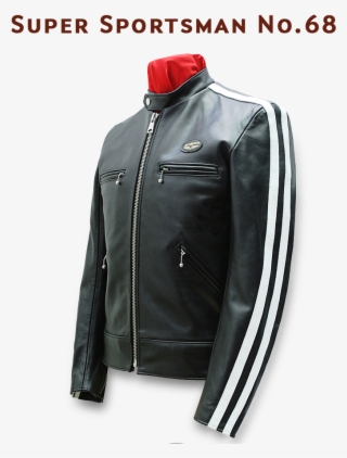Lewis Leathers Jacket Men "super Sportman Stripes" - Leather Jacket Dirk Gently #6178128