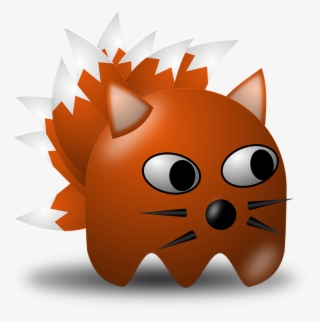 Cat, Animal, Comic, Cartoon, Pac Man, Pacman, Pac-man - Clip Art #6178687