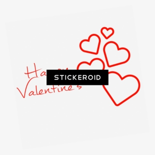 Happy Valentine's Hearts Falling - Carmine #6178887