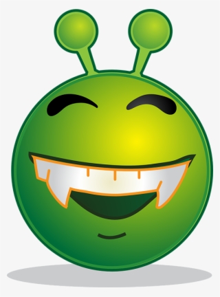 Alien, Smiley, Emoji, Emotion, Emoticon, Computer - Alien Smiley #6179254