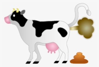 There's A Cow Farting Methane Emoji For That - Cow Wastes Clipart #6179384