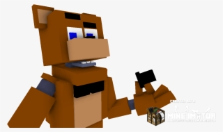 Freddy Fazbear Made In Mine-imator - Mine Imator #6181535