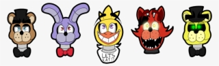 Fnaf Freddy Bonnie Chica And Foxy #6181890