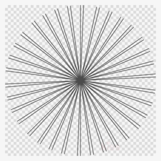 Radial Lines Clipart Line Brush #6184757