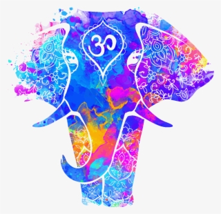 Sticker Boheme Elephant Ambiance Sticker Col Inc Sand - Beautiful Card #6185026