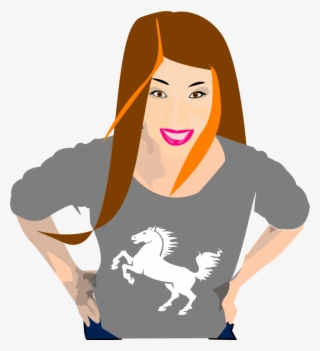 Computer Icons Punk Girl - Punk Rock Emo Girl Clipart #6186077