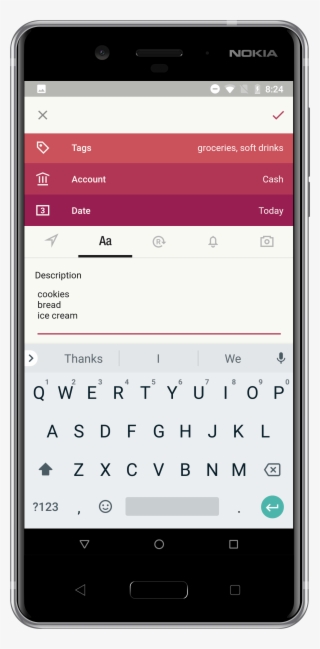 While The Location And Description Entry Is Available #6186395