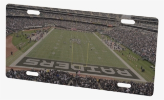 Oakland Raiders Stadium Metal Photo - Oakland Coliseum #6187292