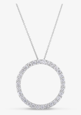 Roberto Coin Circle Pendant With Diamonds - Locket #6188697
