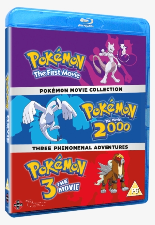 Pokemon Movie Collection - Pokemon Movie 1-3 Collection Blu-ray #6189407