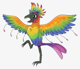 Okay So Heres The Rainbow "bird" In White, Rainbow - Rainbow Bird Pokemon #6190853