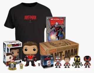 Marvel Collector Corps Ant Man Subscription Box Powered - Funko Pop Ant Man #6191740