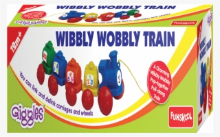 Funskool Giggles Wibbly Wobbly Train - Construction Set Toy #6192820