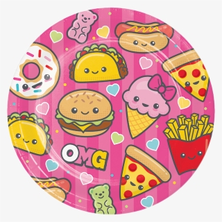 Junk Food Party Dinner Plates 8 Pk- Only 10 Left #6194402