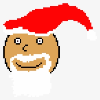 Santa Head - Pixel Art #6194498