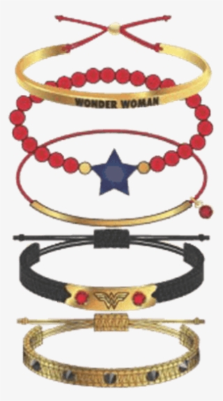 Wonder Woman Arm Party Bracelets #6195498