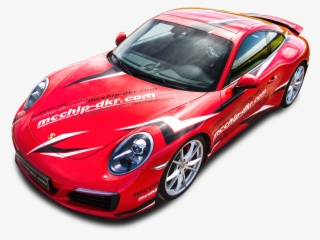 Red Porsche 991 Carrera S Racing Car Png Image - Porsche #6196063