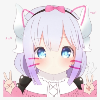 Kannakamui Cute Loli Dragon Purple Anime Misskobayashid - Kunna Anime #6197837