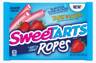 3 - 5oz - Sweet Tart Ropes Strawberry #6198169